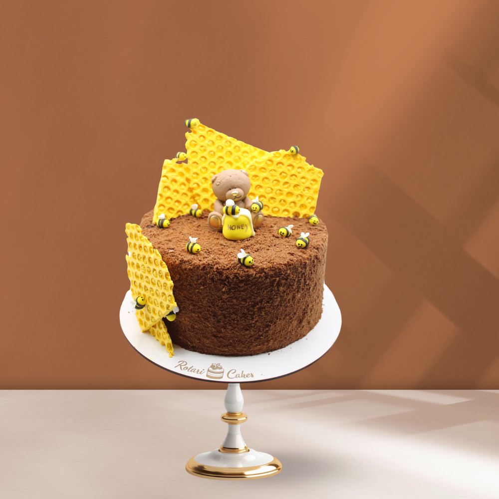 
                  
                    Russian Honey Cake with  Chocolate sponge for birthdays
                  
                