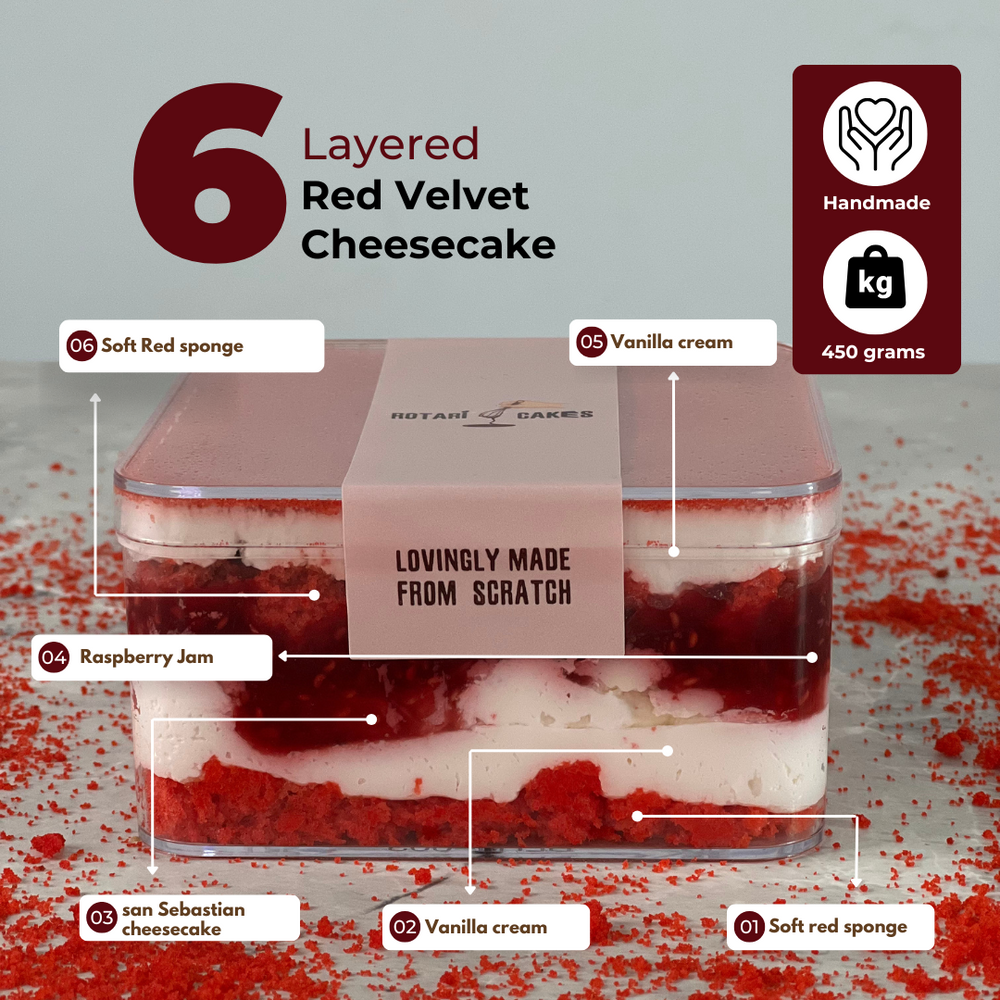 
                  
                    Red Velvet Cheesecake in a box available for nationwide delivery across the UK
                  
                