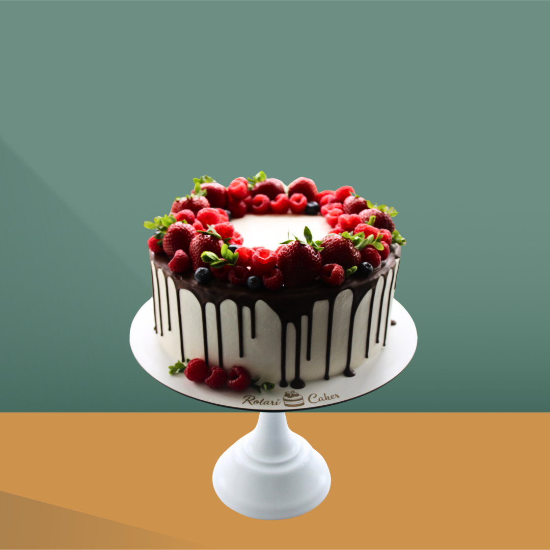 Russian Honey Cake with multiple honey sponge layers for birthdays