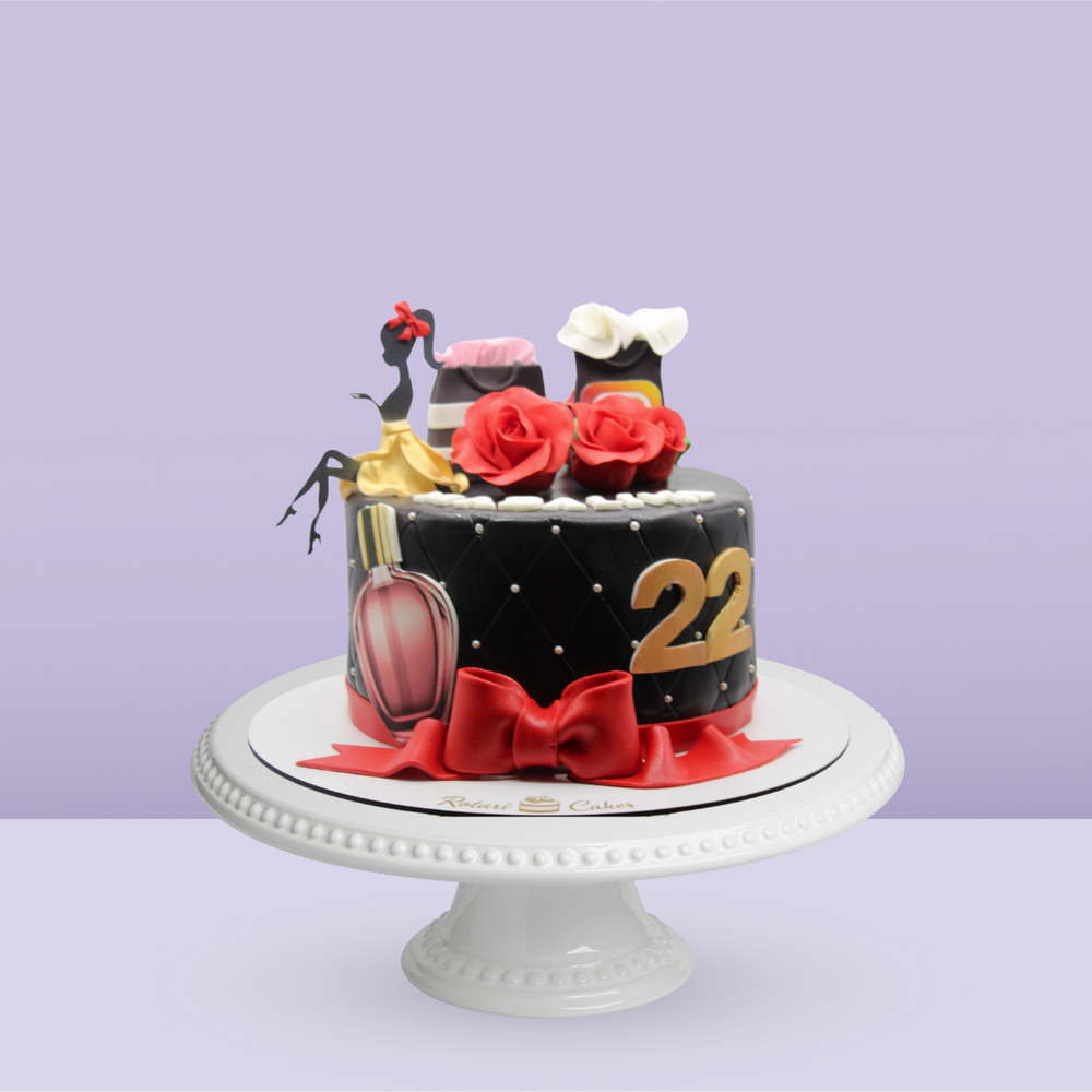 Girl Shopping Cake for girls birthdays and anniversaries