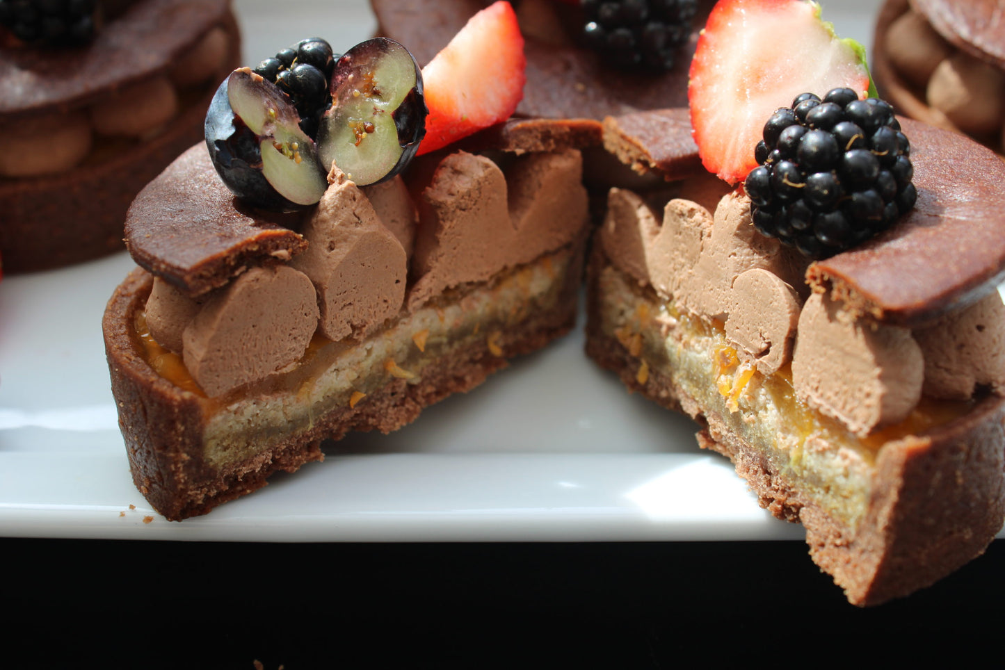 Tarts with Chocolate Cream image 1
