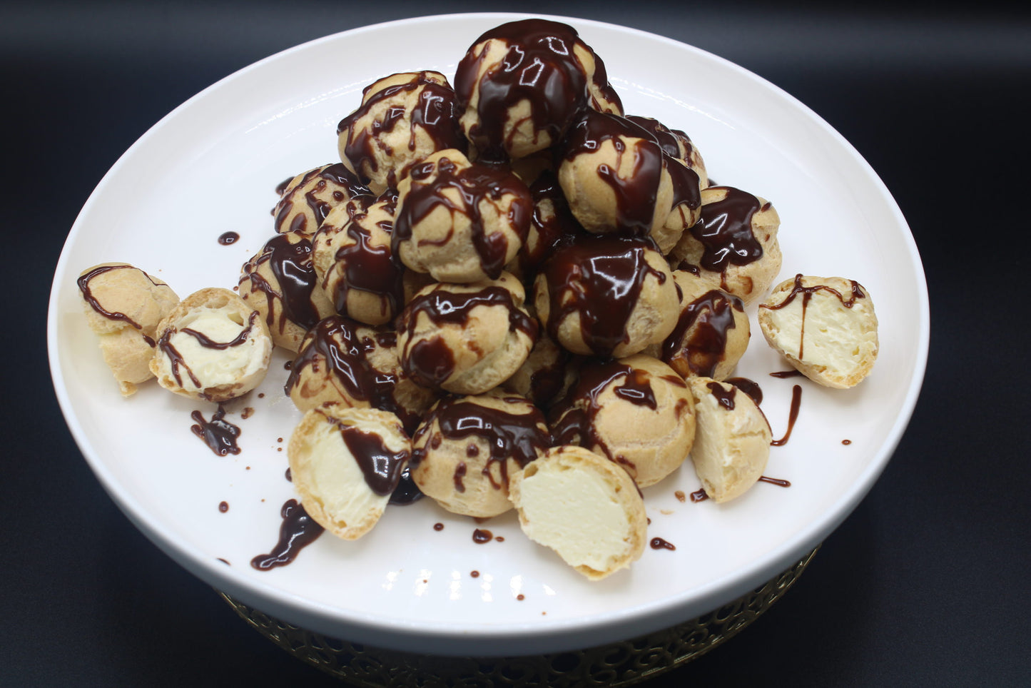 Classic french Profiteroles to order in nottingham