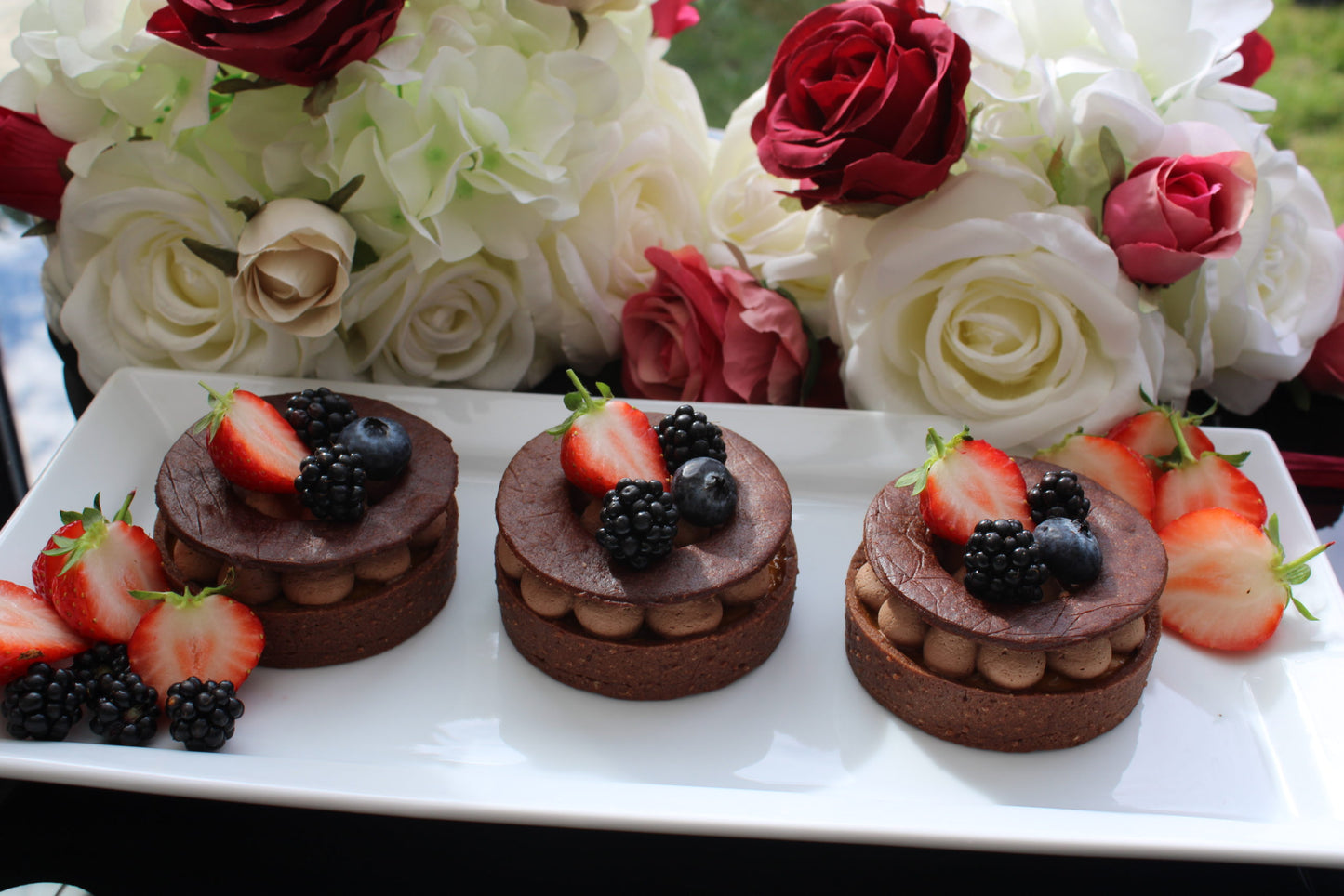 Tarts with Chocolate Cream image 0