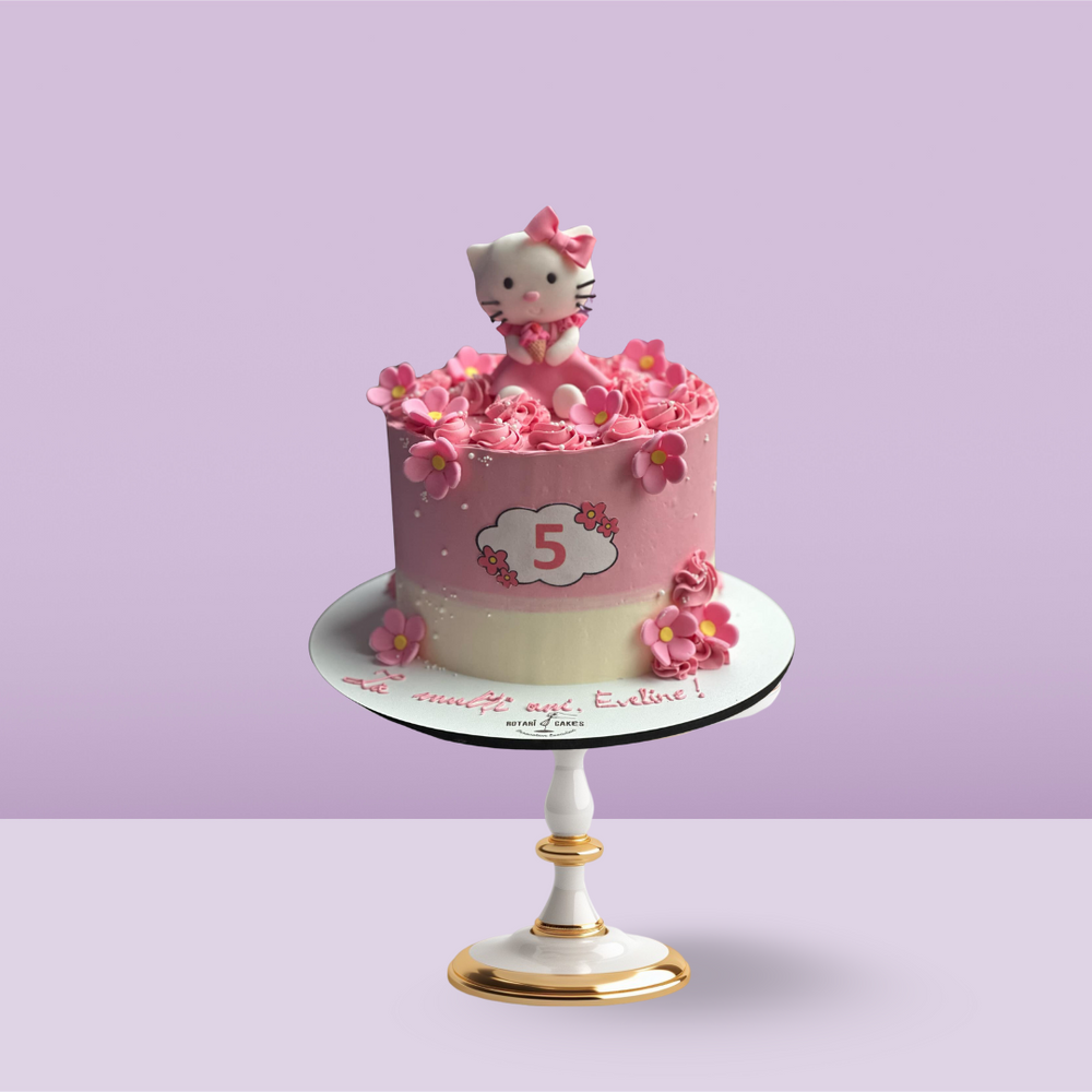 Kitty Cake available in multiple flavours – perfect for birthdays or feline-themed parties.