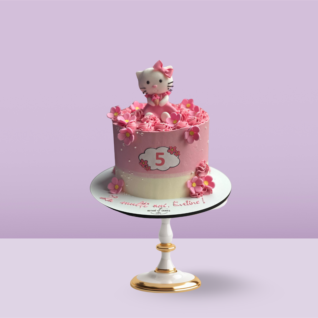 Kitty Cake available in multiple flavours – perfect for birthdays or feline-themed parties.