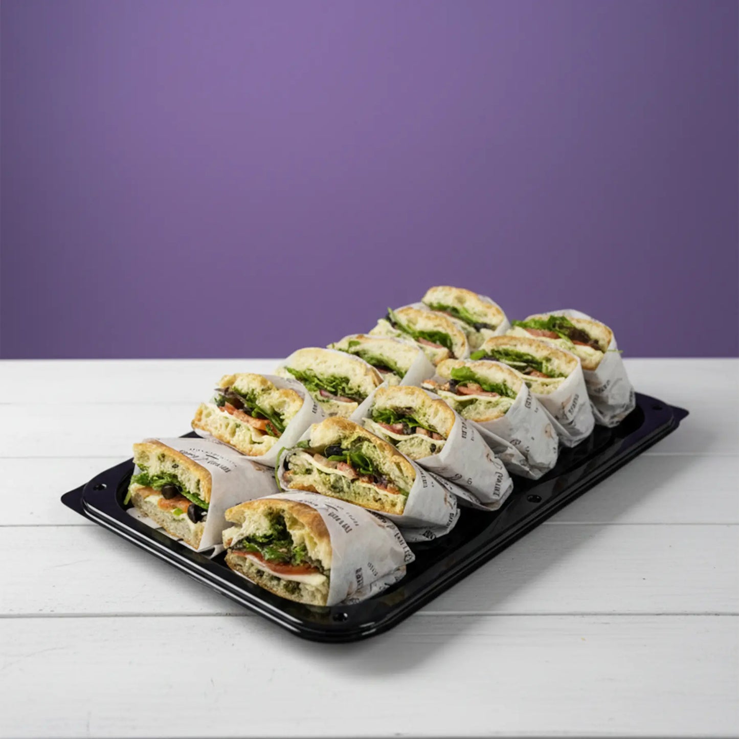 Corporate lunch platters in Nottingham- Focaccia sandwiches