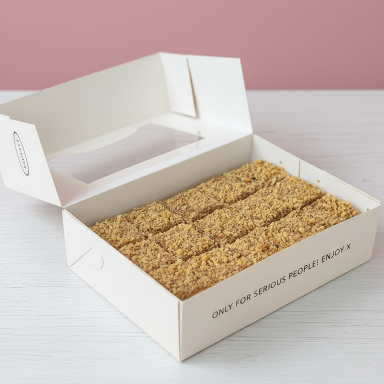 dobos cakes in a box in Nottingham