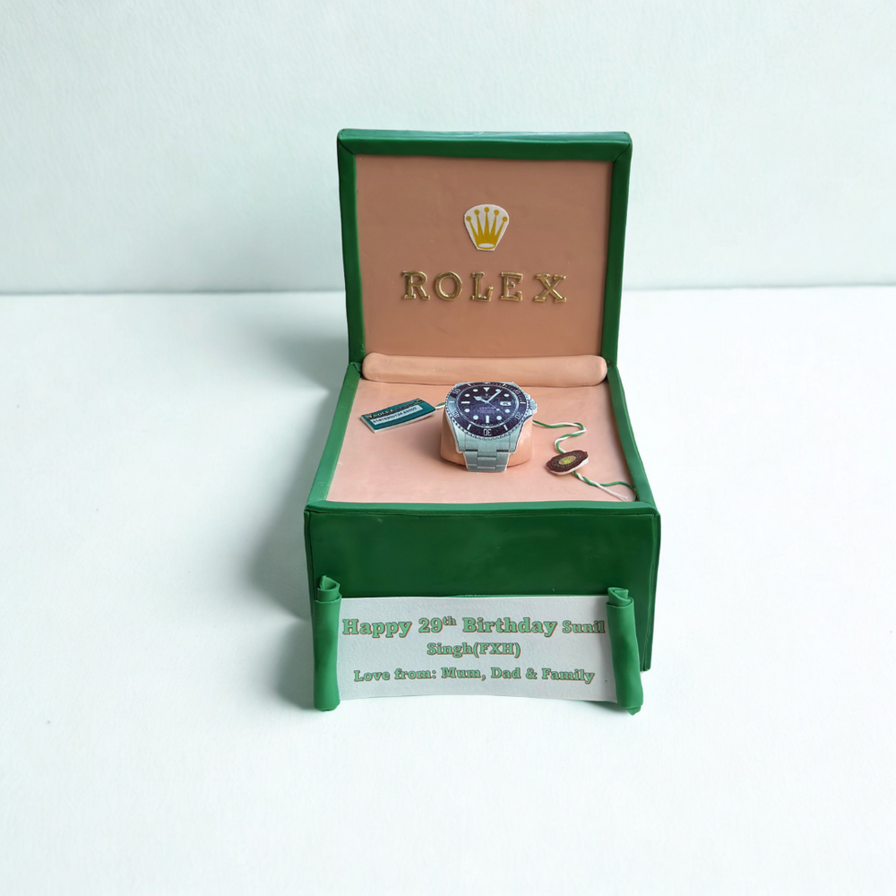 rolex cake for men birthdays and retirement