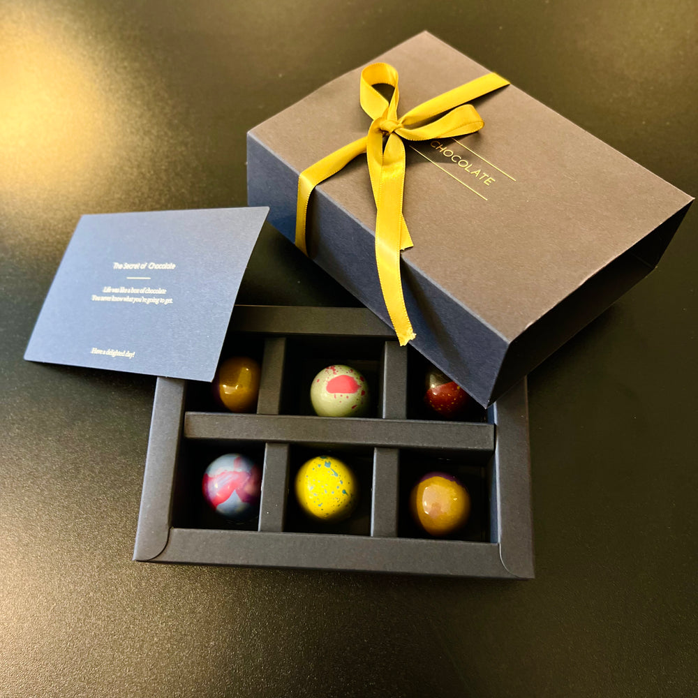 pralines box as a gift