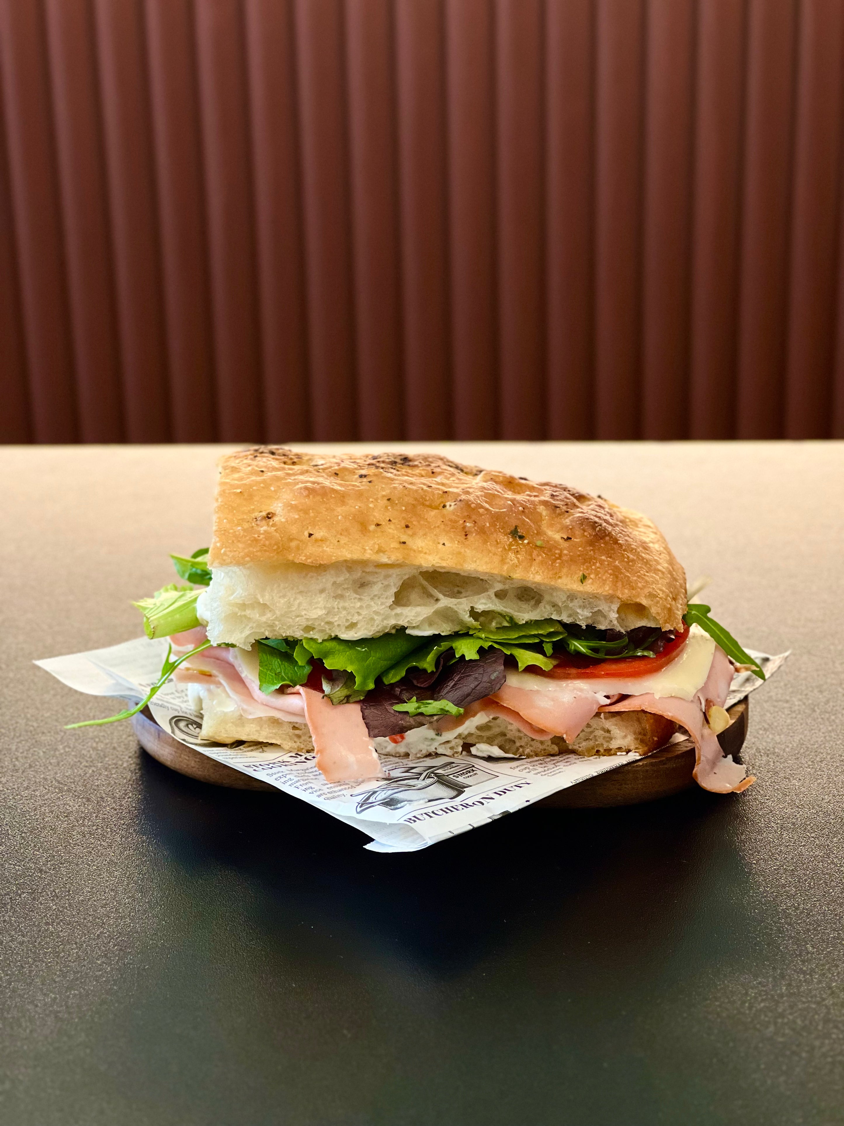 Mortadella Focaccia