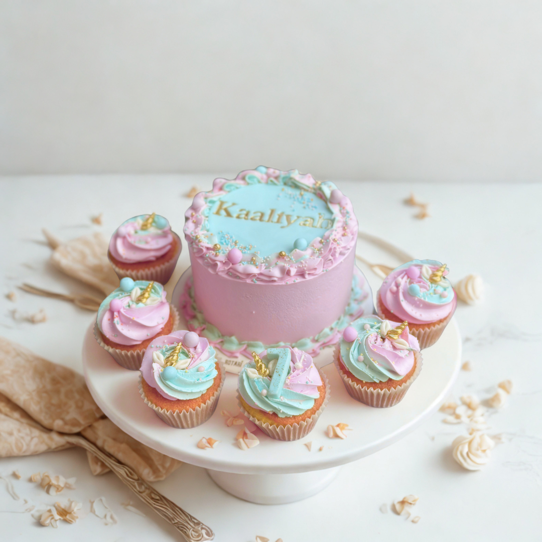 unicorn-themed cake  for kids birthdays