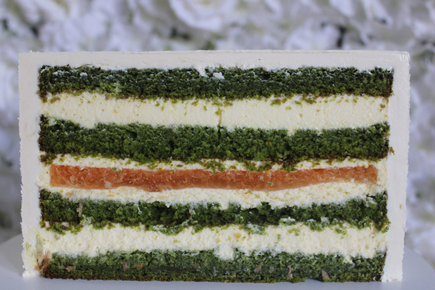 Spinach Cake with Grapefruit image 1