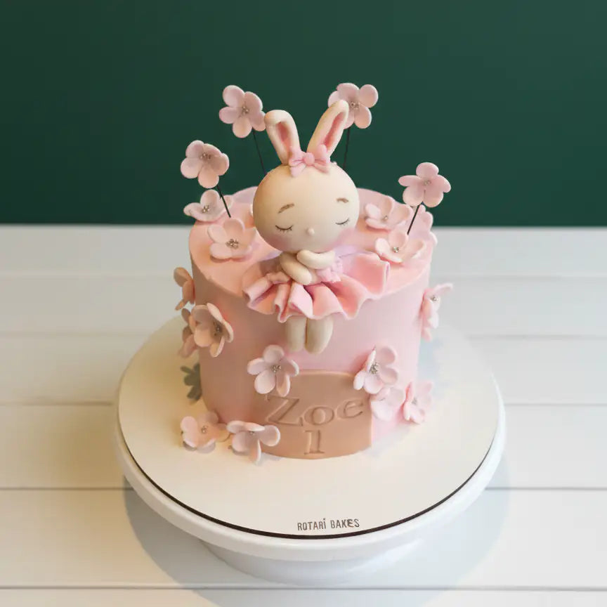 Bunny Birthday Cake – Rotari bakes