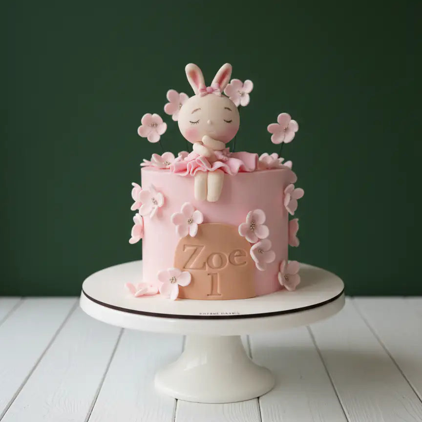 Bunny Birthday Cake – Rotari bakes