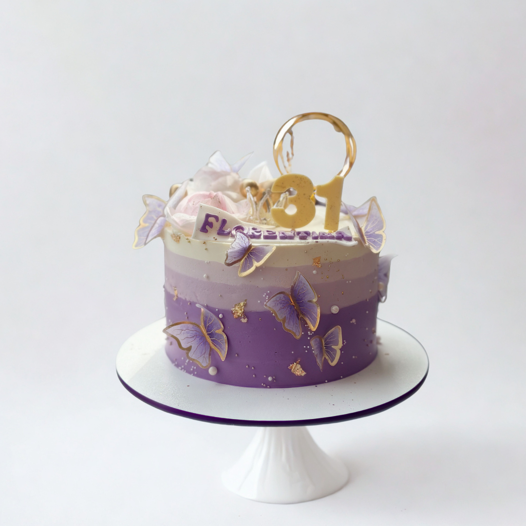 butterfly theme cake for girls birthdays