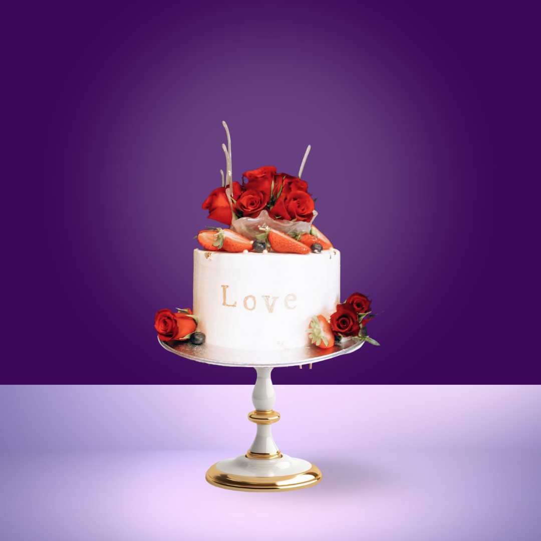 Love cake for birthdays and anniversaries