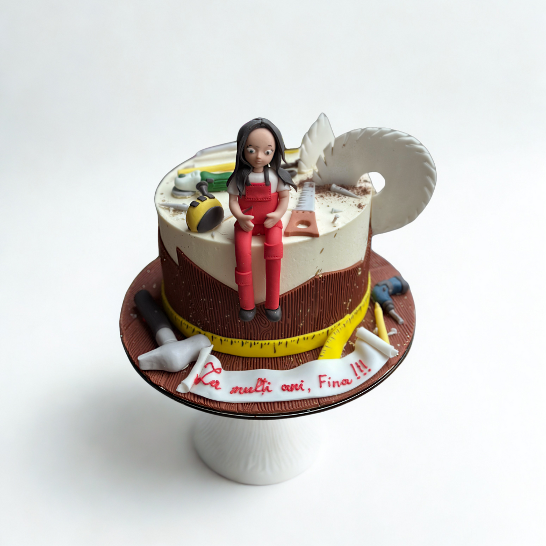 Handyman and engineer themed cake for men and women