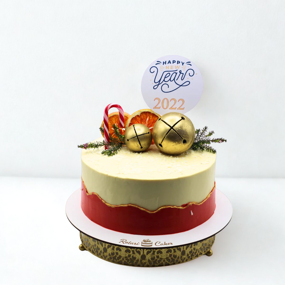 orange cruch cake for celebration