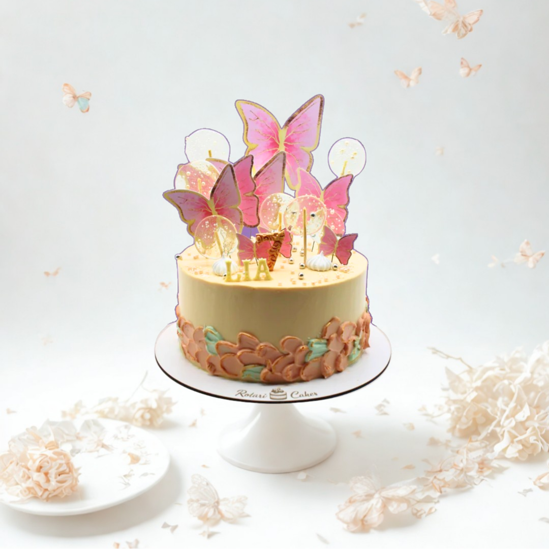 butterfly cake for girls birthdays