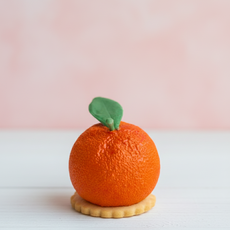 
                  
                    orange shape pastry
                  
                