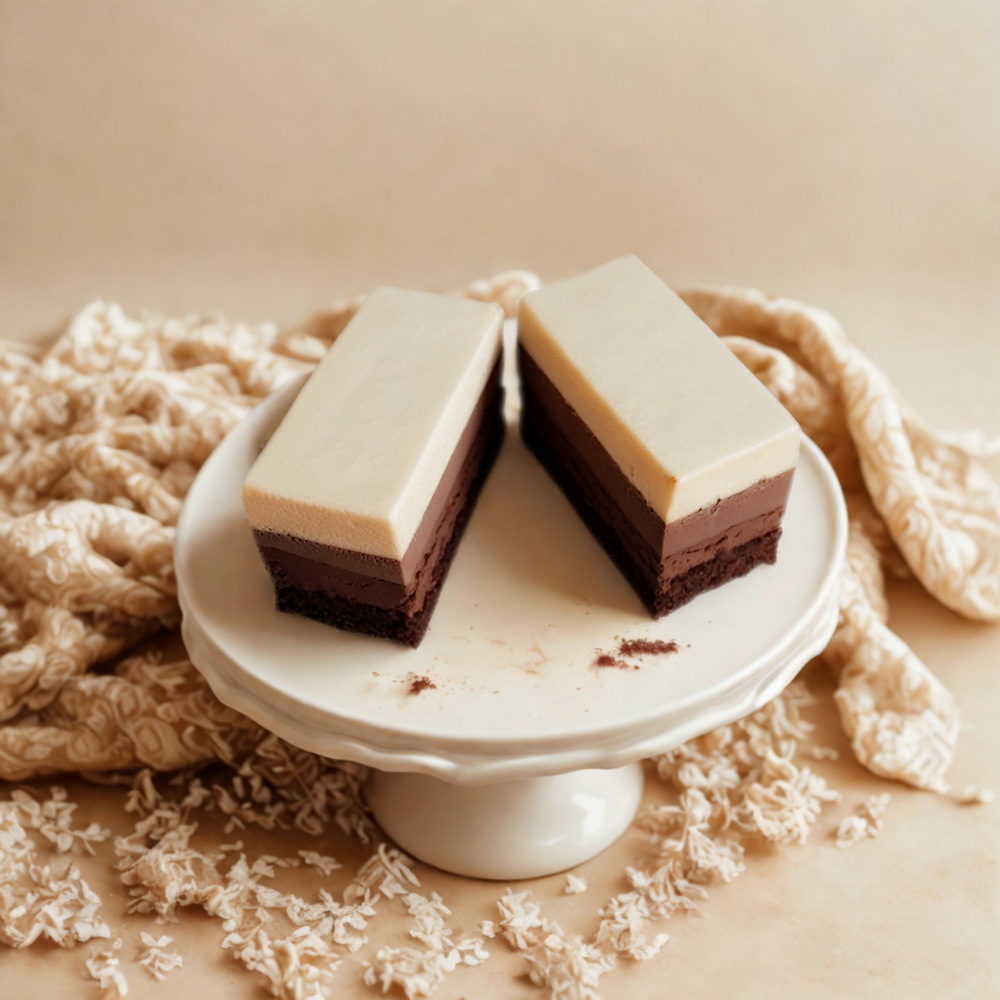 trio slice cake